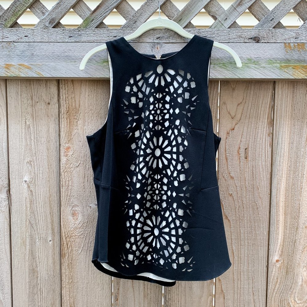 Vince Camuto Blouse with Cutout Detail - Size M